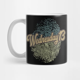 Wednesday 13 Fingerprint Mug